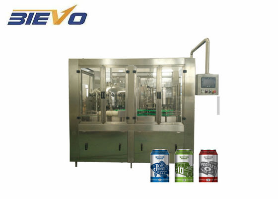 Enchimento automático ISO9001 da garrafa de cerveja da máquina de enchimento da cerveja 1500bph do SUS 304 habilitado