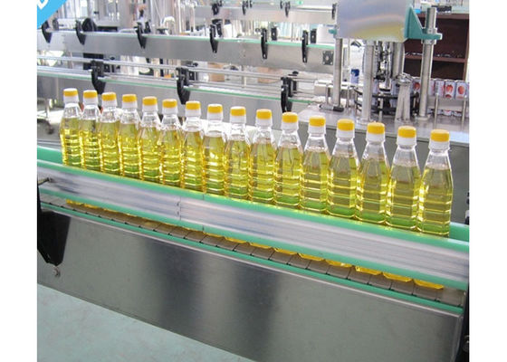 Embalagem do óleo de mostarda da máquina de enchimento 1000-5000ml do óleo 2.2KW do SUS 304