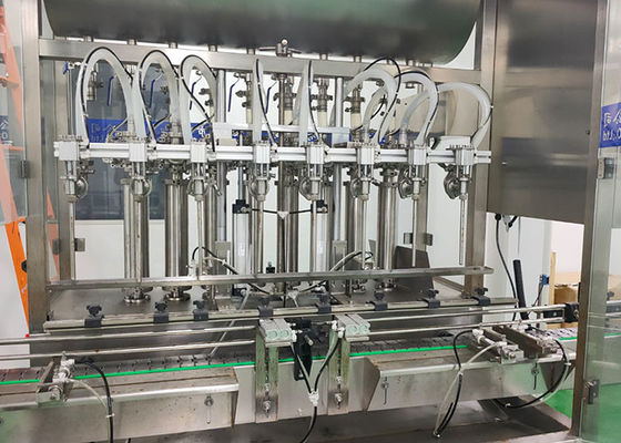 380V 4 máquina de enchimento diária do Sanitizer da mão do sistema do servocontrol da indústria química das cabeças 50ml